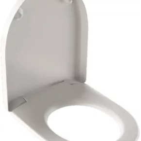 Geberit 300 Basic Closetzitting met deksel topfix 35,5x47x4,5 cm Wit