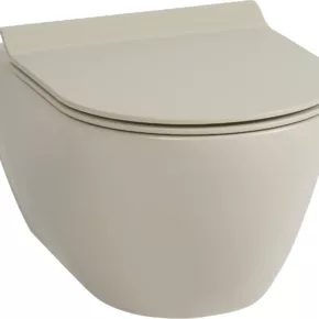 Ben Segno hangtoilet met toiletbril Xtra glaze+ Free flush mat beige