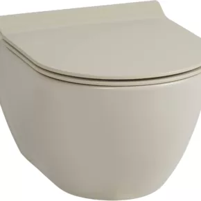 Ben Segno hangtoilet met toiletbril compact Xtra glaze+ Free flush mat beige