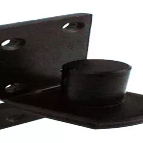 Plaatduim zwart rustica heng ø16mm