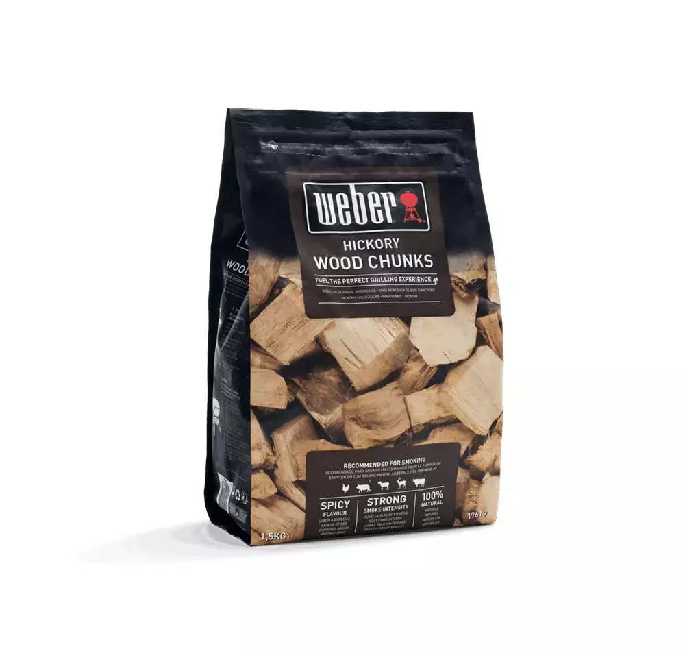 Weber Houtblokjes 1,5 kg, Hickory
