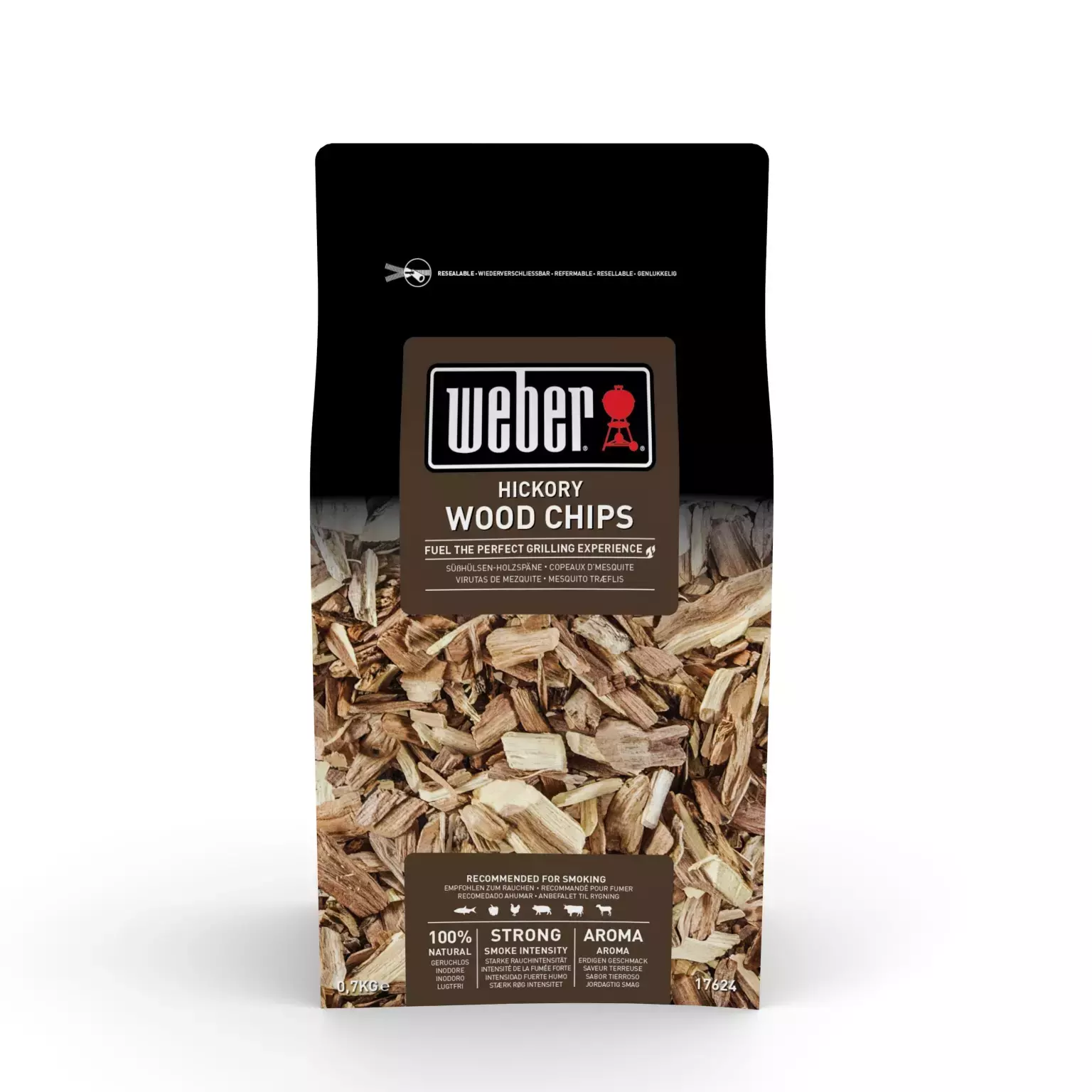 Weber Houtsnippers 0,7 kg, Hickory