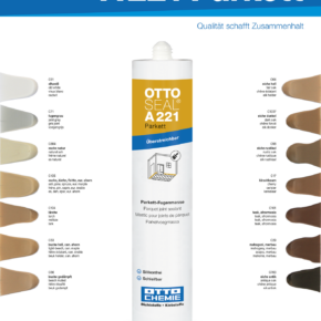 OTTO Ottoseal A221 Kleurenkaart