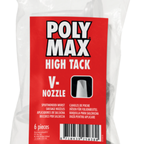 Griffon Poly Max high Tack V-Nozzle Tuiten Zakje voor Worsten (6 stuks)