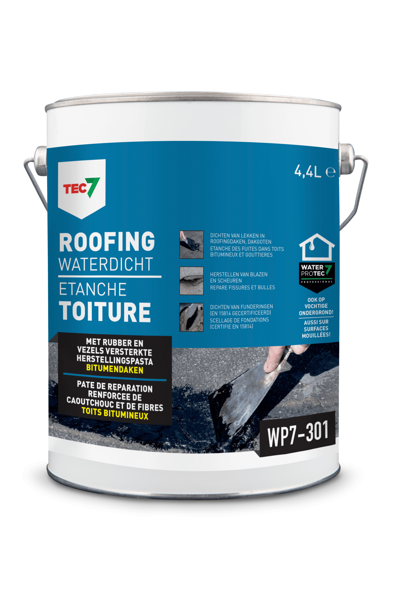 TEC7 WP7-301 Roofing Waterdicht 4,4L