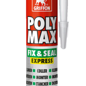 Griffon Poly Max Fix & Seal Express Crystral Clear 300gr