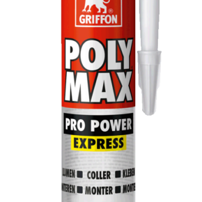 Griffon Poly Max Pro Power Express 300g Crystal Clear koker