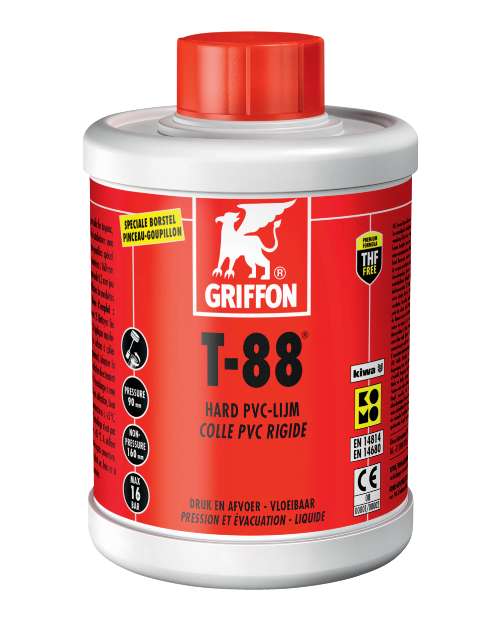 Griffon T-88 PVC-lijm Flacon met borstel