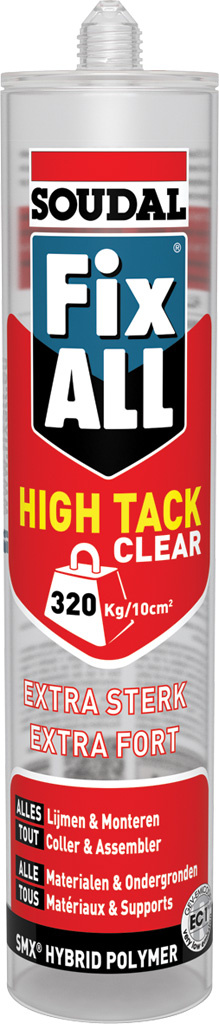 Soudal Fix ALL High Tack Clear 290ml