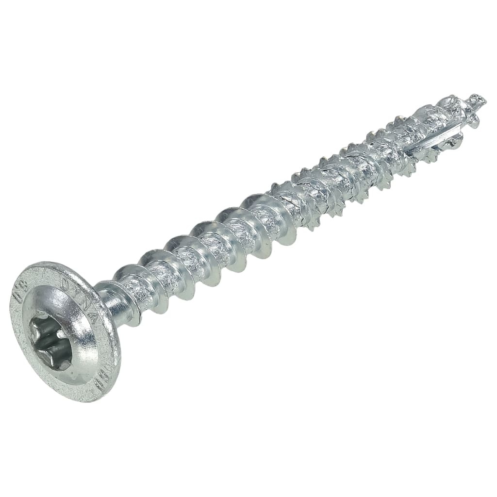 DynaPlus Schroeven Houtbouwschroef Verzinkt T-30 6.0X40 Voldraad 100st.