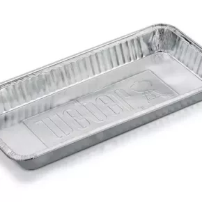 Weber Aluminium lekbakjes - 5 stuks