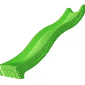 Glijbaan groen 220cm voor houten speeltoestellen