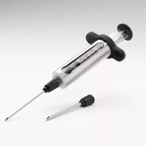Rvs injectiespuit + 2 naalden