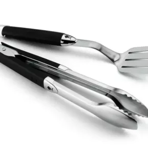 Weber Premium Tool Set - Tweedelig, roestvrij staal, zwart