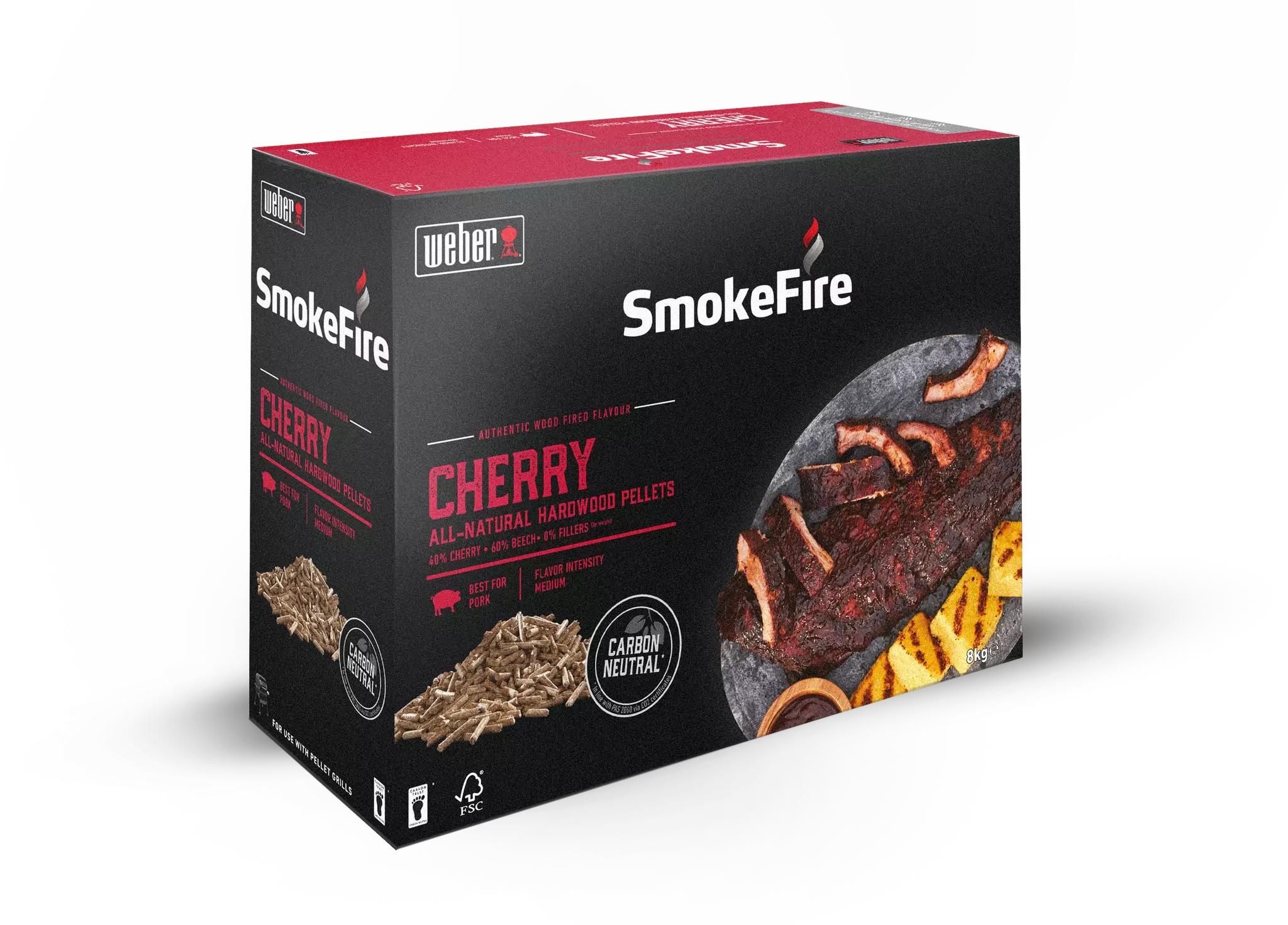 Wood pellets fsc cherry