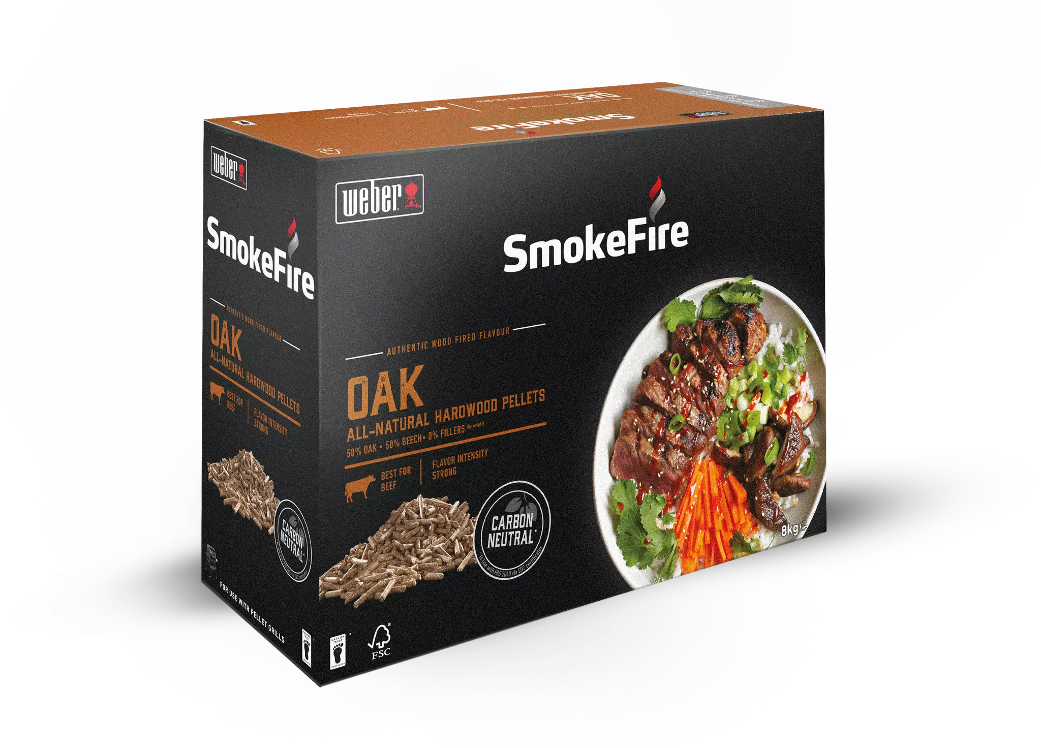 Wood pellets fsc oak