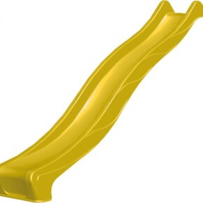 Glijbaan geel 240cm voor houten speeltoestellen