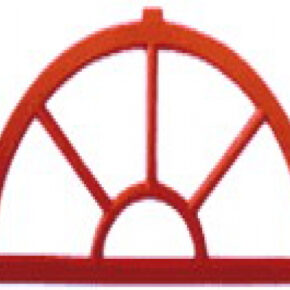 Stalraam stalramen gietijzer 65x35cm