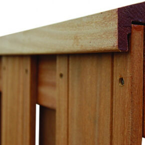Afdeklatten schutting tuinscherm hardhout 180cm