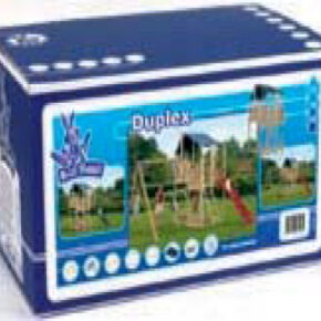 Houten speeltoestellen houten schommel speeltoren bouwdoos Duplex