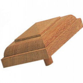 Paalornament paalkap hardhout voor tuinpaal 110mm