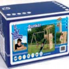 Houten speeltoestellen houten schommel speeltoren bouwdoos Bunker