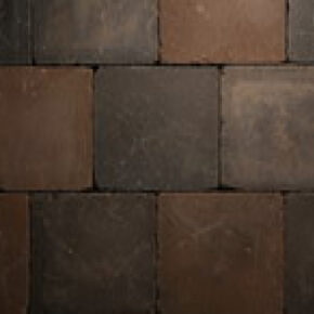 Abeystones 20x30cm trommelstenen sierbestrating darkbrown