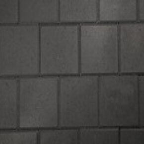 Betonklinkers dubbelklinker 21x21cm zwart strakke uitvoering