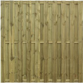 Schutting tuinscherm Multi 19 planks 180x180cm