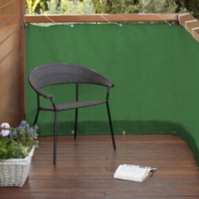 Balkondoek balkonscherm groen 5 meter
