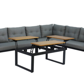 Aluminium tuinmeubelen loungeset Genua