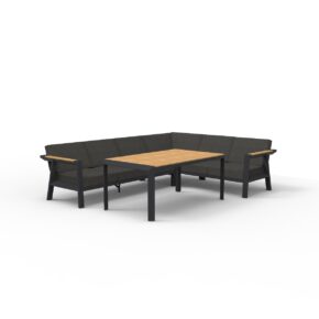 Aluminium tuinmeubelen loungeset Alexia II
