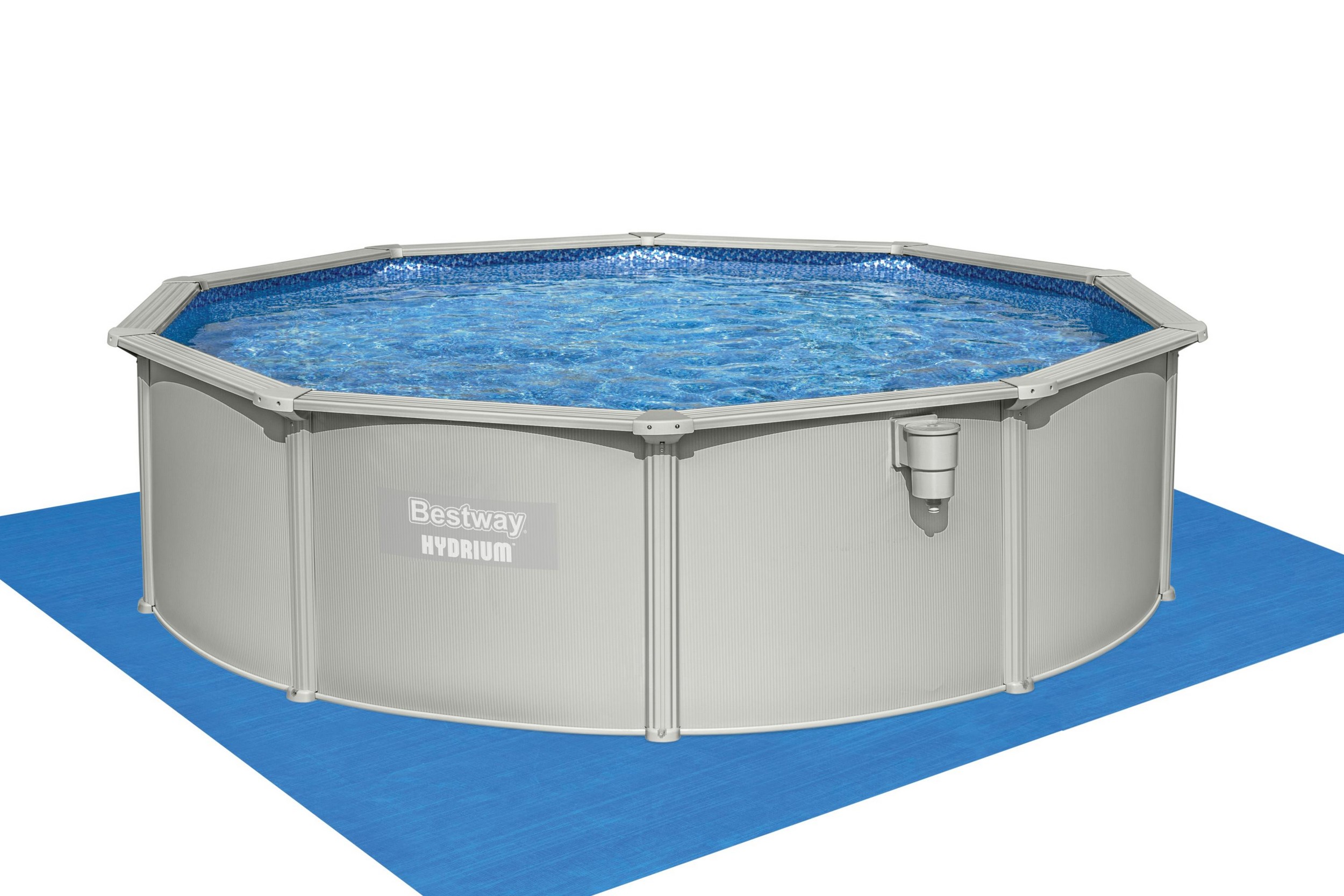 Zwembad stalen wand 300 cm