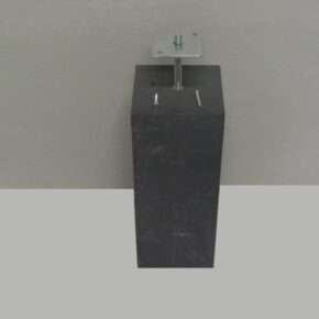 Betonpoer hoog model 140x140mm