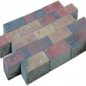 Betonklinkers dikformaat sierbestrating bont strak, 21x7x7cm, per m2