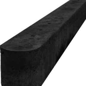 Betonpalen hout beton schutting antraciet 10x10x180cm