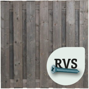 Schutting tuinscherm steigerhout 180x180cm