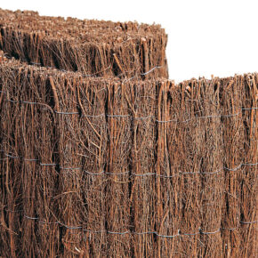 Heidematten tuinschermen heidemat 2x5m (600gr/m2) 55%