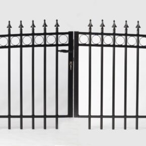 Inrijpoort sierhekwerk de Luxe 100/112x338cm