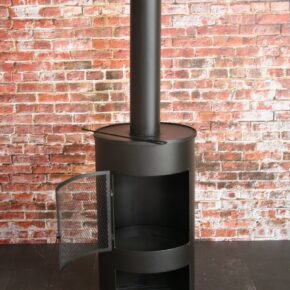 Tuinhaard houthaard drumpot ø45x158cm