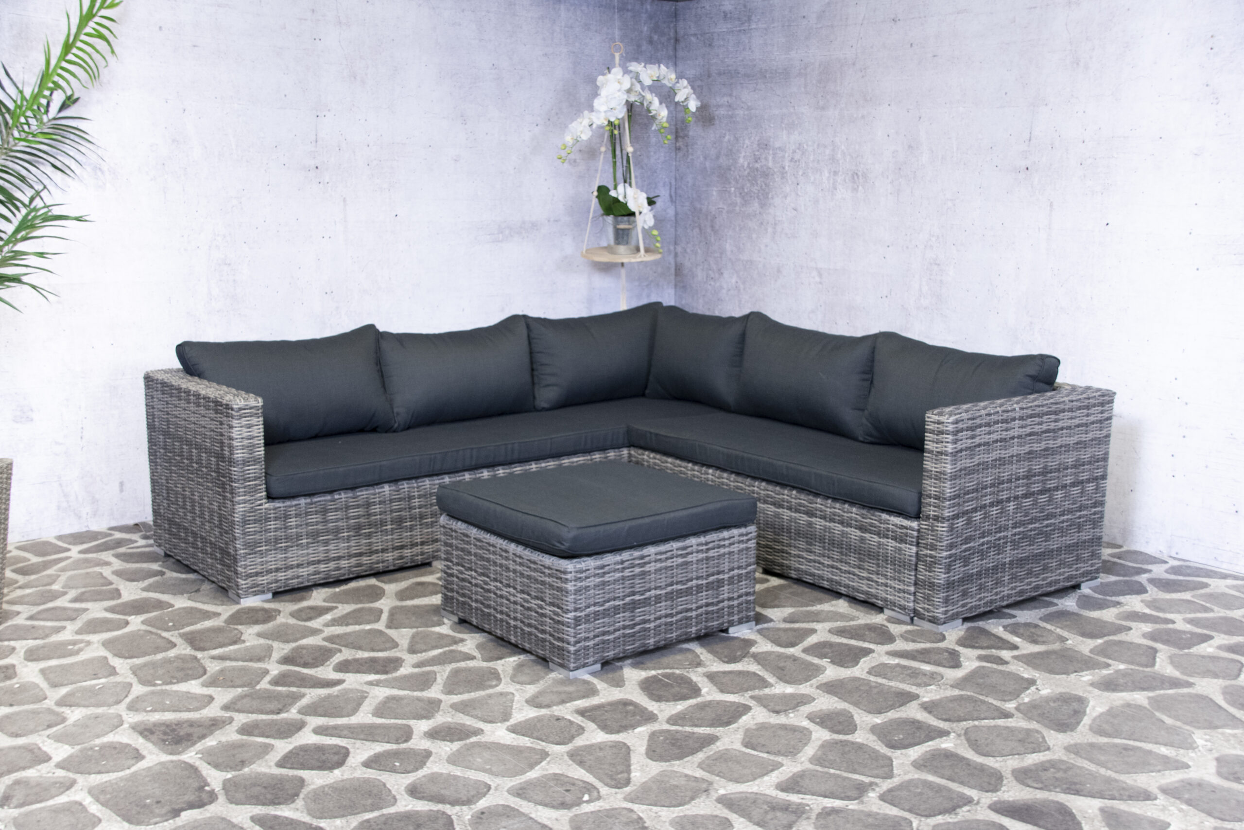 Wicker tuinmeubelen loungeset Gerona