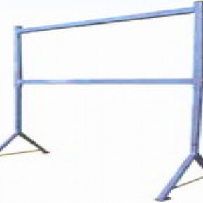 Schraag blauw poedercoating