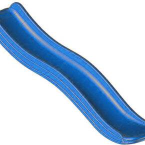 Glijbaan blauw 175cm voor houten speeltoestellen