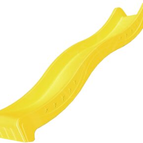 Glijbaan geel 220cm voor houten speeltoestellen