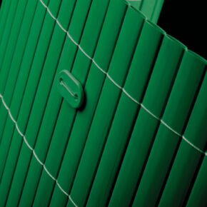 Tuinscherm tuinafscheiding kunststof PVC groen 150x500cm