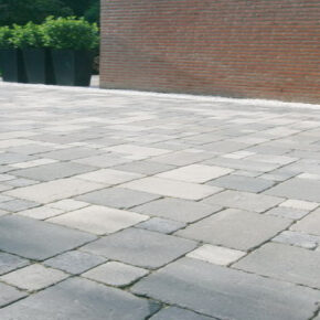 Koppelstones trommelstenen sierbestrating smook, 10x10x6cm, per m2