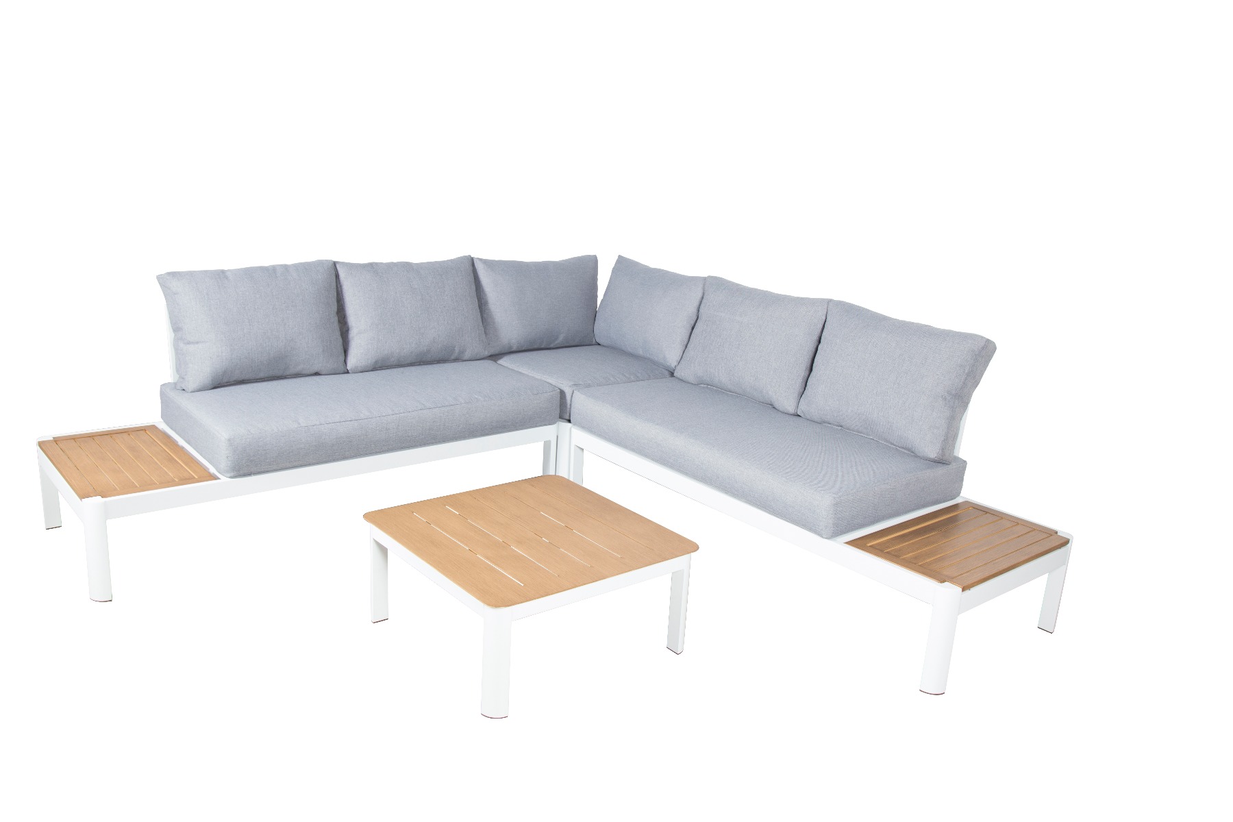 Aluminium tuinmeubelen loungeset Lotus