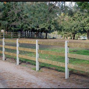 Betonpaal Post & Rail hekwerk 190cm