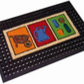 Deurmat Tuin rubber 40x60cm