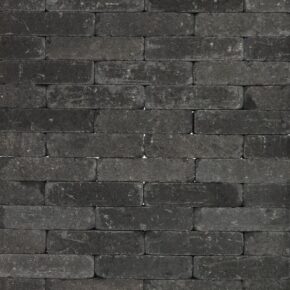 Waalformaat sierbestrating antraciet strak, 20x5x6cm, per m2